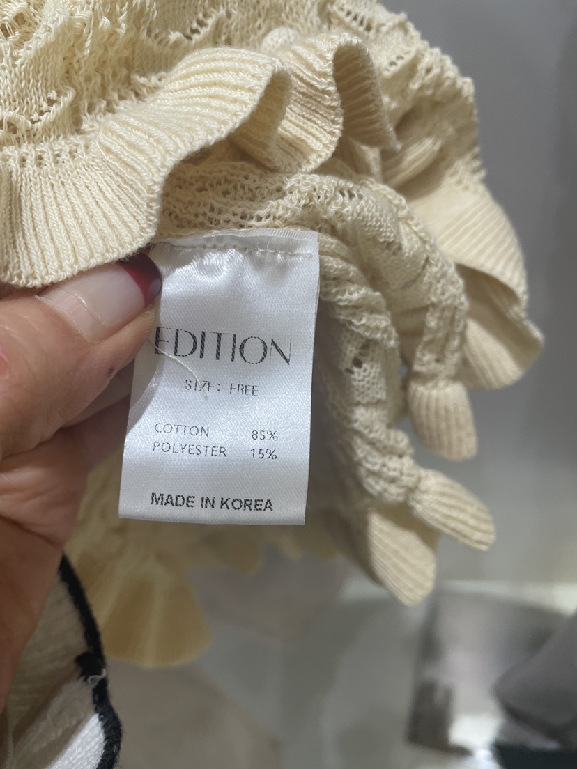 EDITION-P東大門直郵女士新款時尚真品人氣針織衫羊毛衫EDITION/CHAHEE針織衫