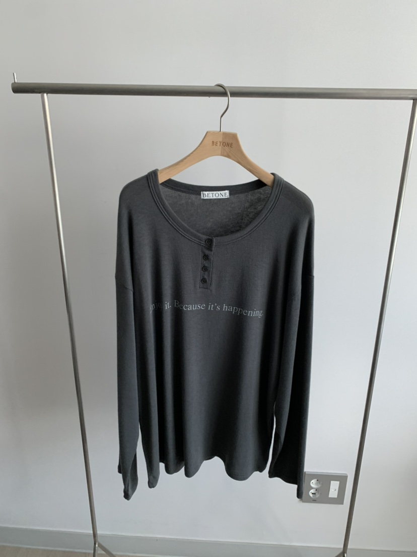 BETONE東大門代購女士新品休閑人氣職業真品時尚26春夏長袖T恤BETONE長袖T恤圖色3