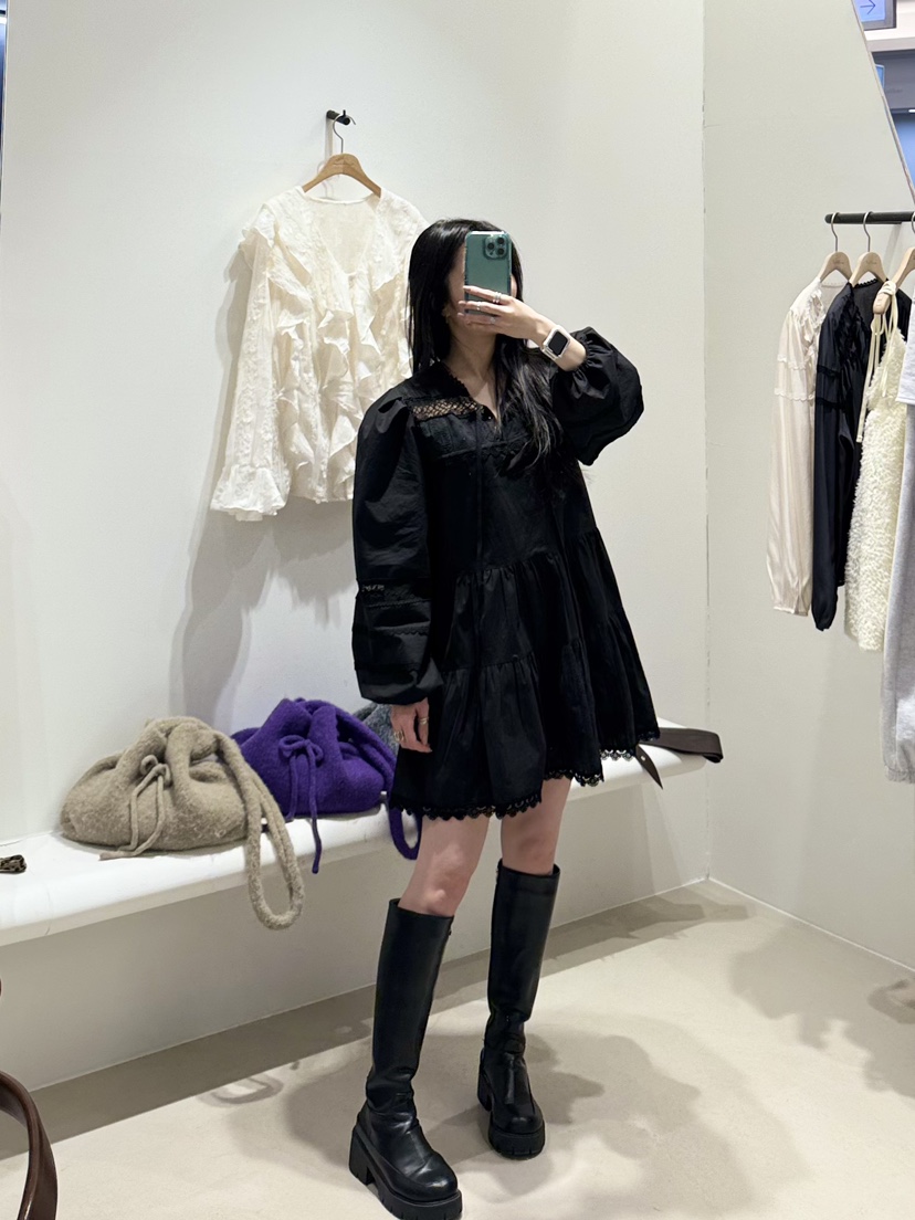 MELTED-P東大門直郵女裝新品真品推薦26春夏職業時尚連衣裙MELTED-P連衣裙