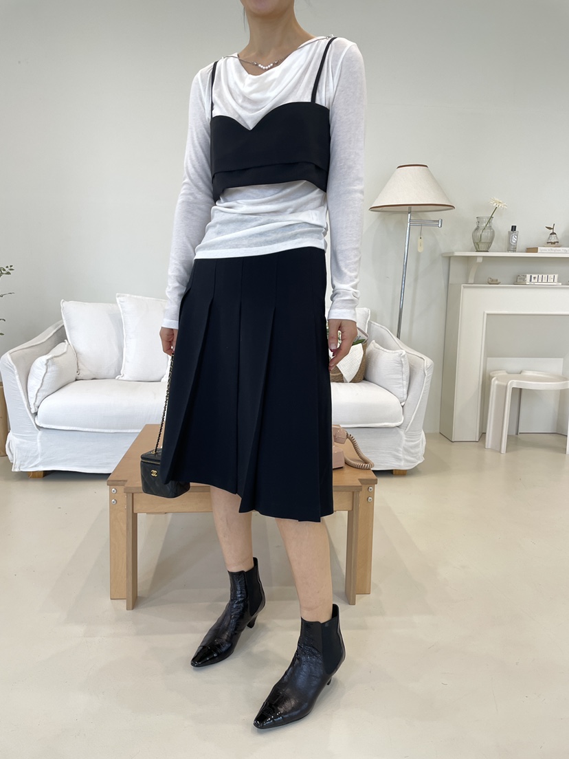 EDITION-P韓國直郵女裝新品真品職業熱賣人氣半身裙中短裙EDITION/CHAHEE半身裙/中短裙