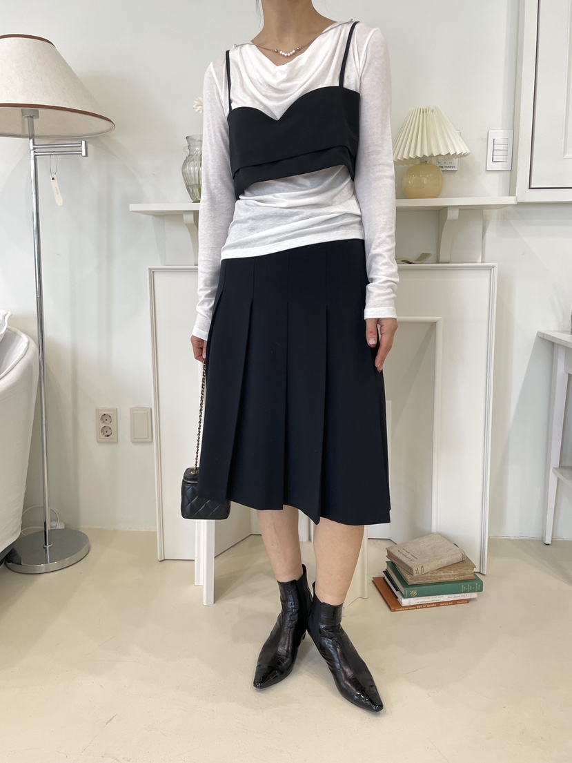 EDITION-P韓國直郵女裝新品真品職業熱賣人氣半身裙中短裙EDITION/CHAHEE半身裙/中短裙