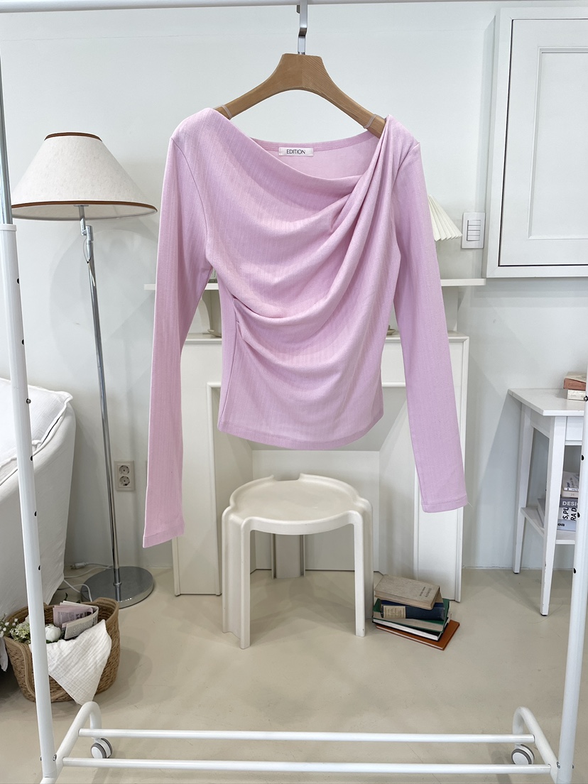 EDITION-P東大門直郵女士新款職業推薦熱賣真品人氣長袖T恤EDITION/CHAHEE長袖T恤圖色4