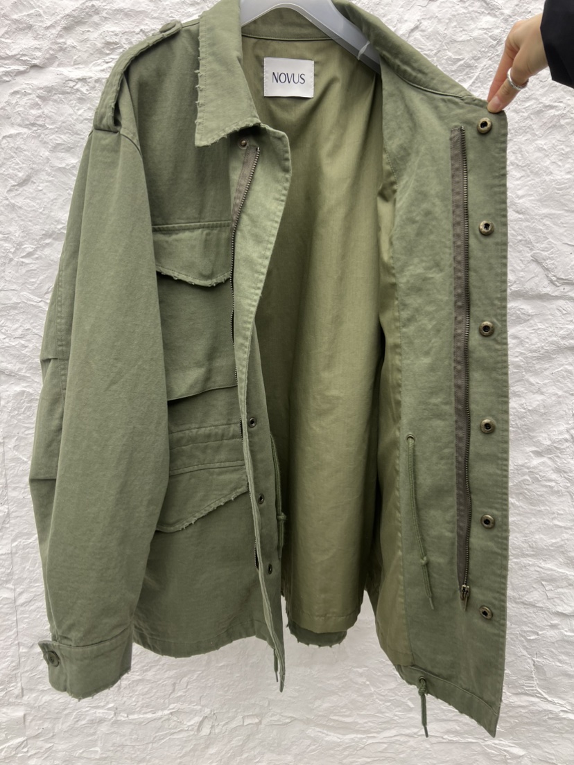NOVUS東大門代購女士新品26春夏職業時尚休閑真品夾克水洗NOVUS夾克