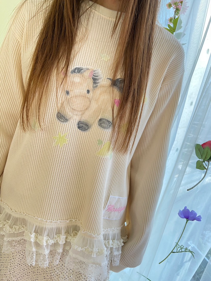 BOUTIQUE-L東大門實拍女裝新款真品時尚26春夏休閑人氣衛衣BOUTIQUE-L衛衣