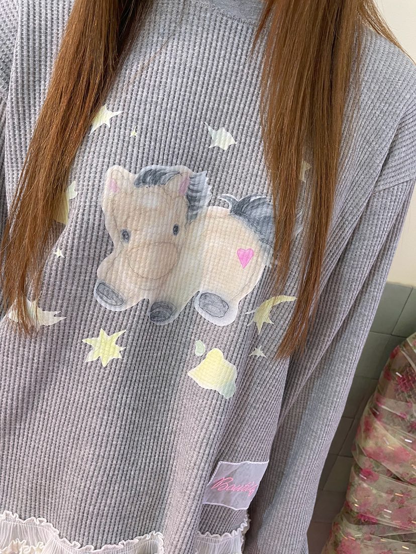 BOUTIQUE-L東大門實拍女裝新款真品時尚26春夏休閑人氣衛衣BOUTIQUE-L衛衣