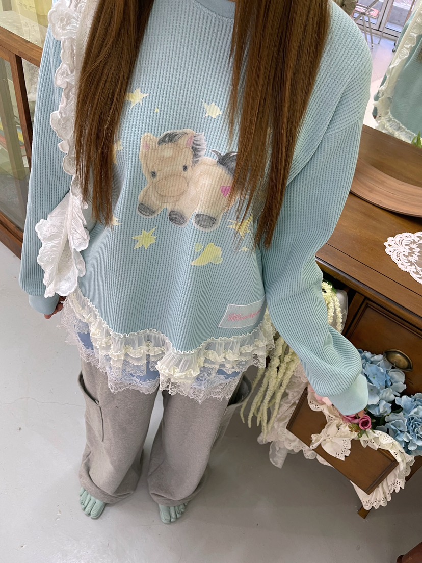 BOUTIQUE-L東大門實拍女裝新款真品時尚26春夏休閑人氣衛衣BOUTIQUE-L衛衣