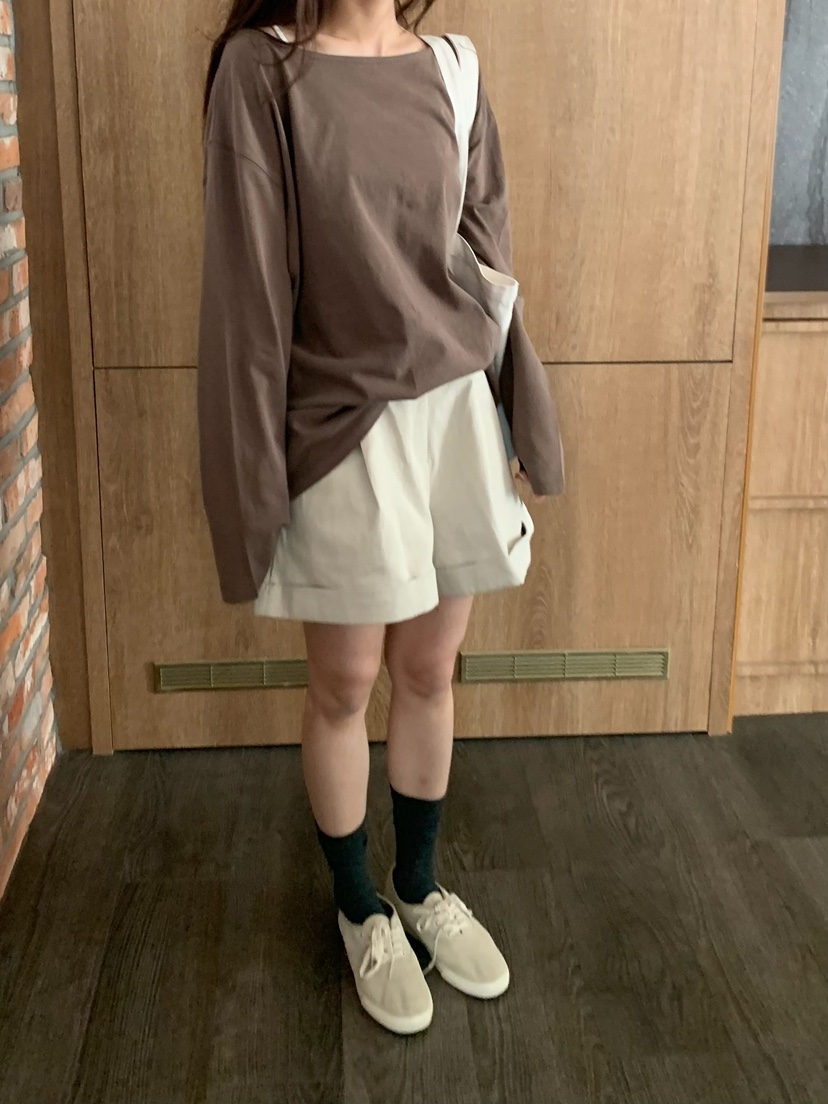 BLEECKER韓國直郵女裝新款真品推薦職業休閑時尚26春夏長袖T恤BLEECKER長袖T恤