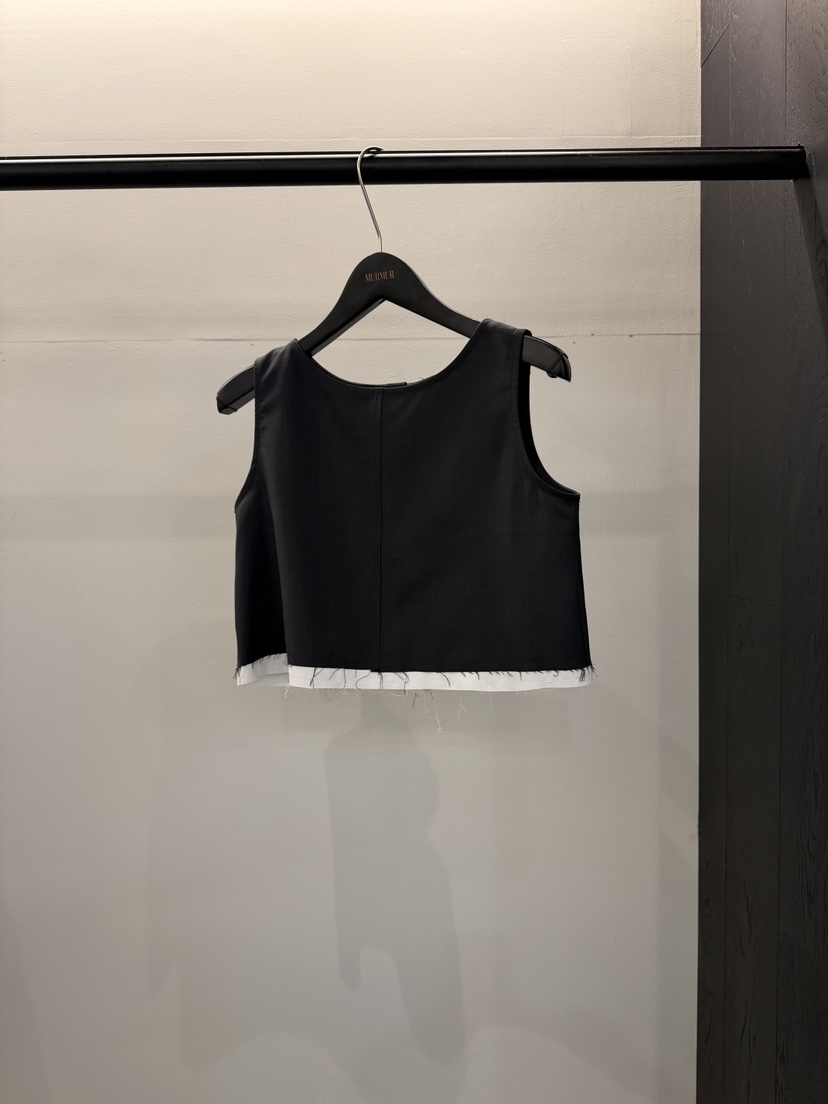 MURMUR東大門代購女士新款人氣休閑職業熱賣馬甲兩面可穿MURMUR馬甲圖色2