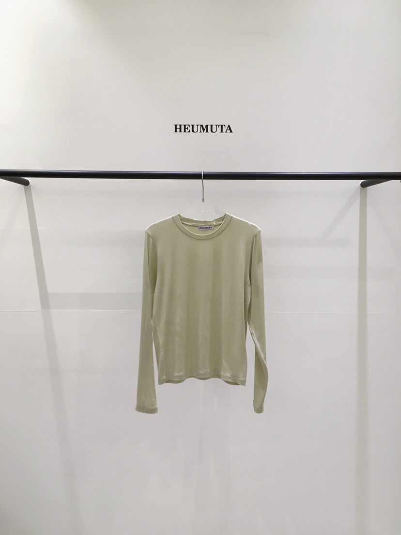 HEUMUTA東大門代購女士新款熱賣職業真品推薦休閑長袖T恤HEUMUTA長袖T恤圖色2