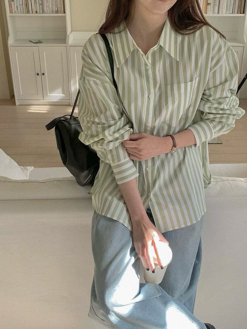 THE ABLE東大門實拍女士新品真品熱賣人氣休閑襯衫蕾絲衫THE ABLE/TA襯衫/蕾絲衫