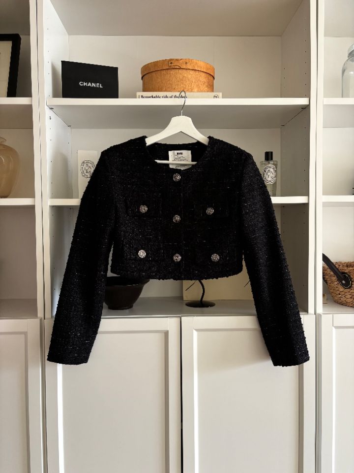 mars東大門代購女裝新款人氣推薦職業26春夏熱賣夾克粗花呢mars夾克圖色1