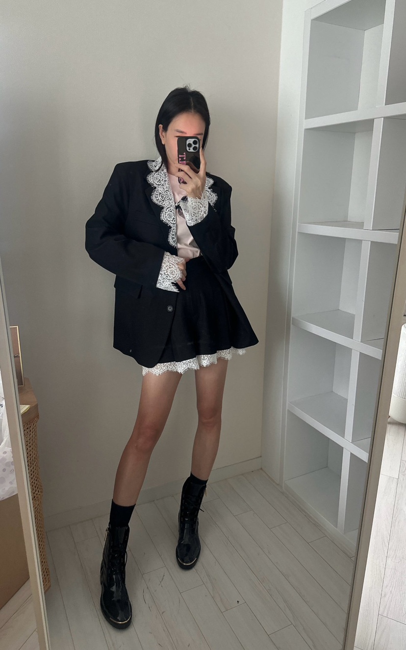 SOUIT韓國直郵女裝新品時尚職業26春夏休閑真品熱賣人氣夾克SOUIT by mabel-L夾克