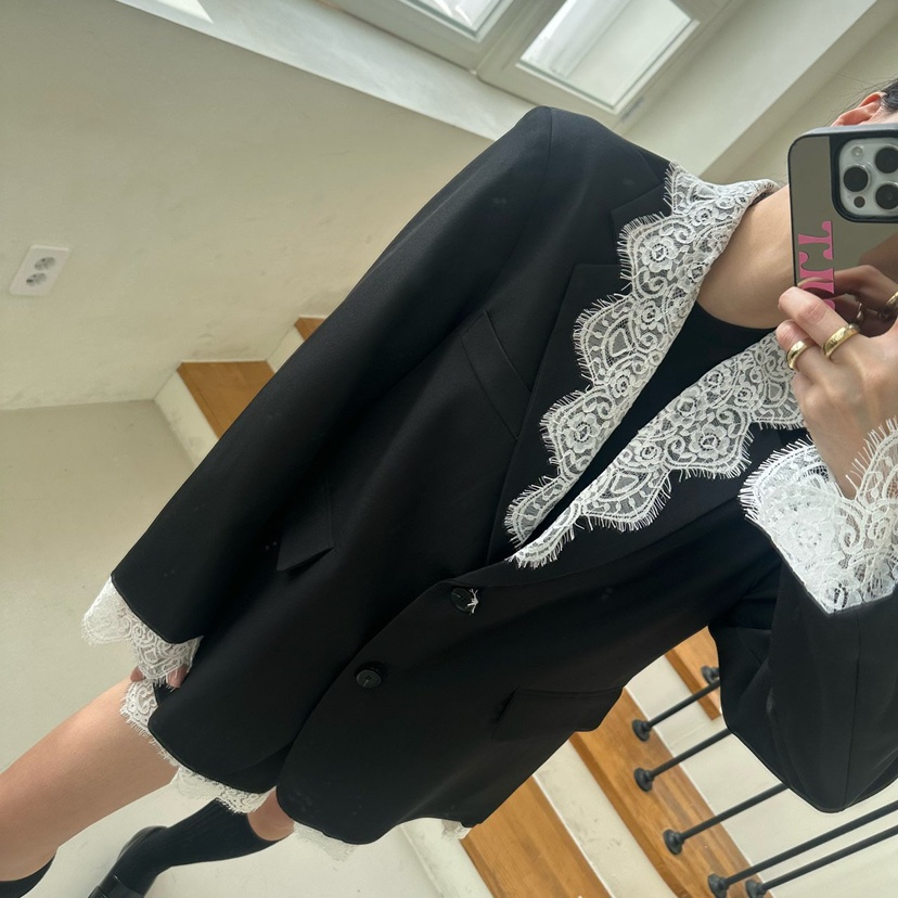 SOUIT韓國直郵女裝新品時尚職業26春夏休閑真品熱賣人氣夾克SOUIT by mabel-L夾克