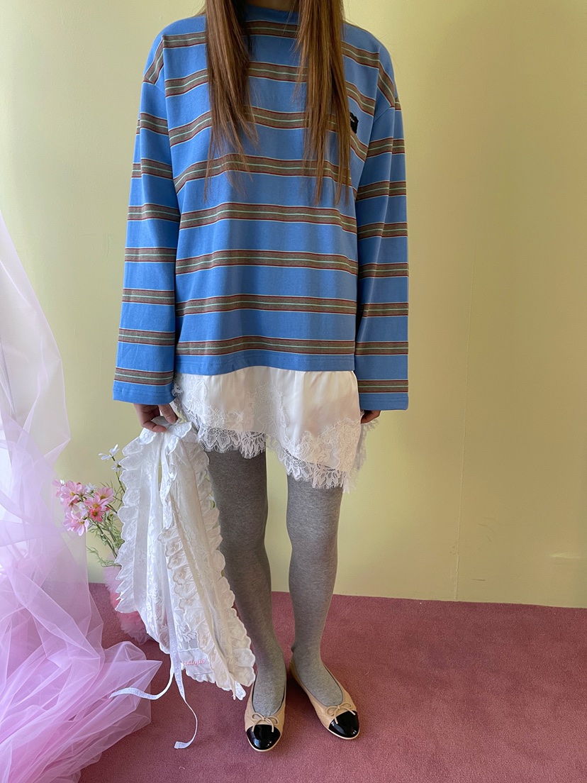 BOUTIQUE-L東大門直郵女士新款熱賣推薦時尚26春夏長袖T恤BOUTIQUE-L長袖T恤