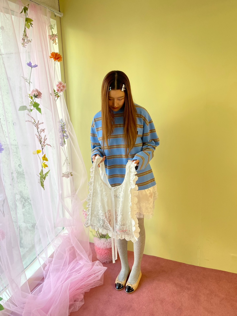 BOUTIQUE-L東大門直郵女士新款熱賣推薦時尚26春夏長袖T恤BOUTIQUE-L長袖T恤