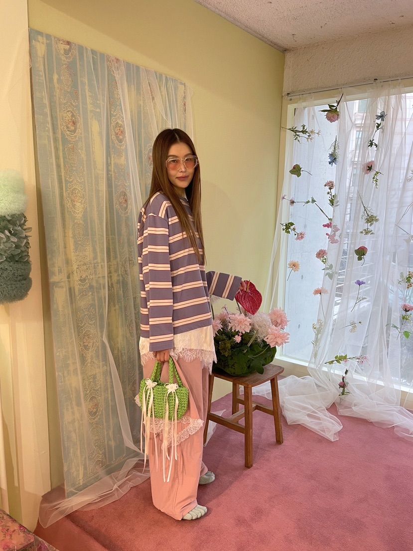 BOUTIQUE-L東大門直郵女士新款熱賣推薦時尚26春夏長袖T恤BOUTIQUE-L長袖T恤