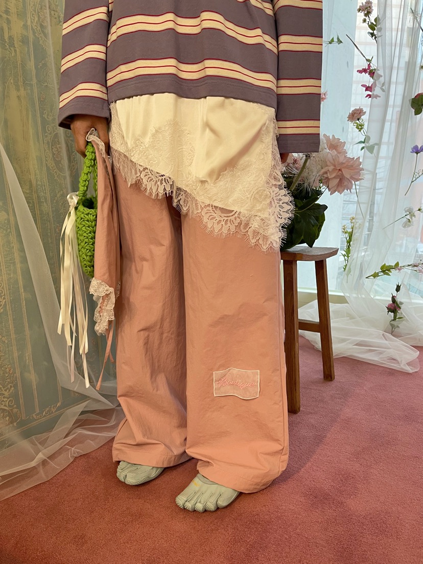 BOUTIQUE-L東大門直郵女士新款熱賣推薦時尚26春夏長袖T恤BOUTIQUE-L長袖T恤