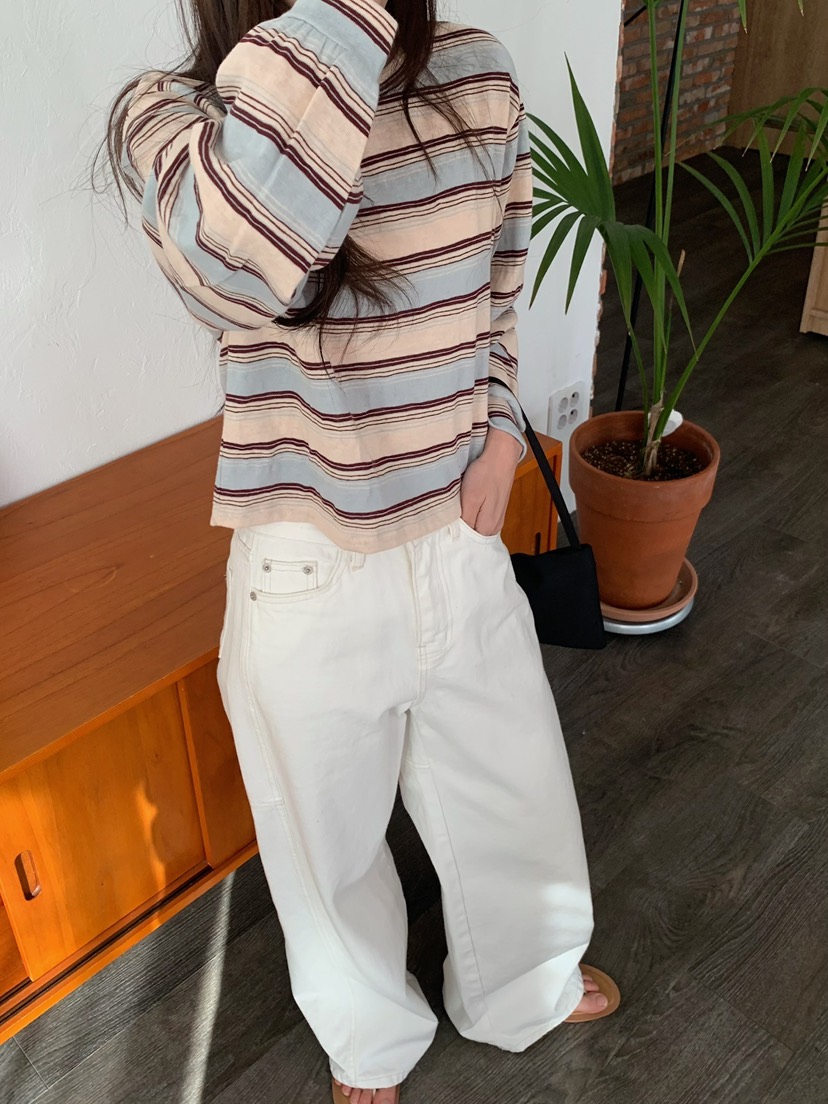 BLEECKER韓國直郵女裝新品熱賣推薦職業真品26春夏長袖T恤BLEECKER長袖T恤