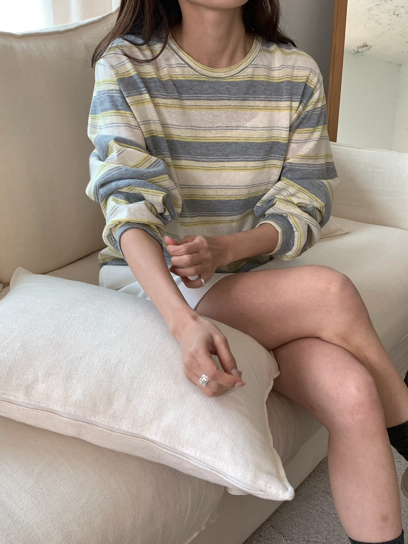 BLEECKER韓國直郵女裝新品熱賣推薦職業真品26春夏長袖T恤BLEECKER長袖T恤