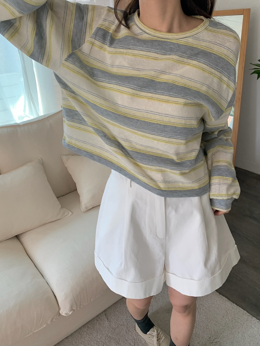 BLEECKER韓國直郵女裝新品熱賣推薦職業真品26春夏長袖T恤BLEECKER長袖T恤