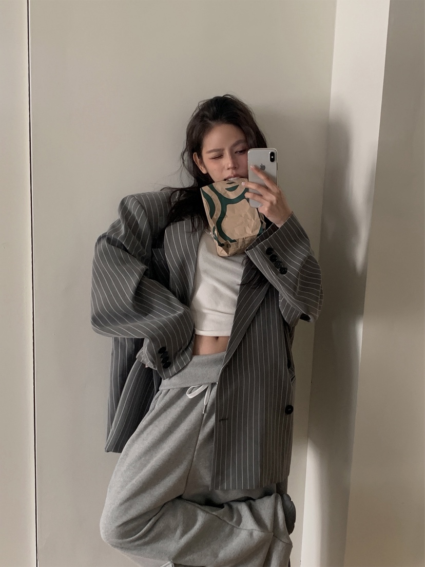 OURWAVE/OUR ROOM東大門實拍女裝新品26春夏休閑褲工裝褲Our Wave/Our Room休閑褲