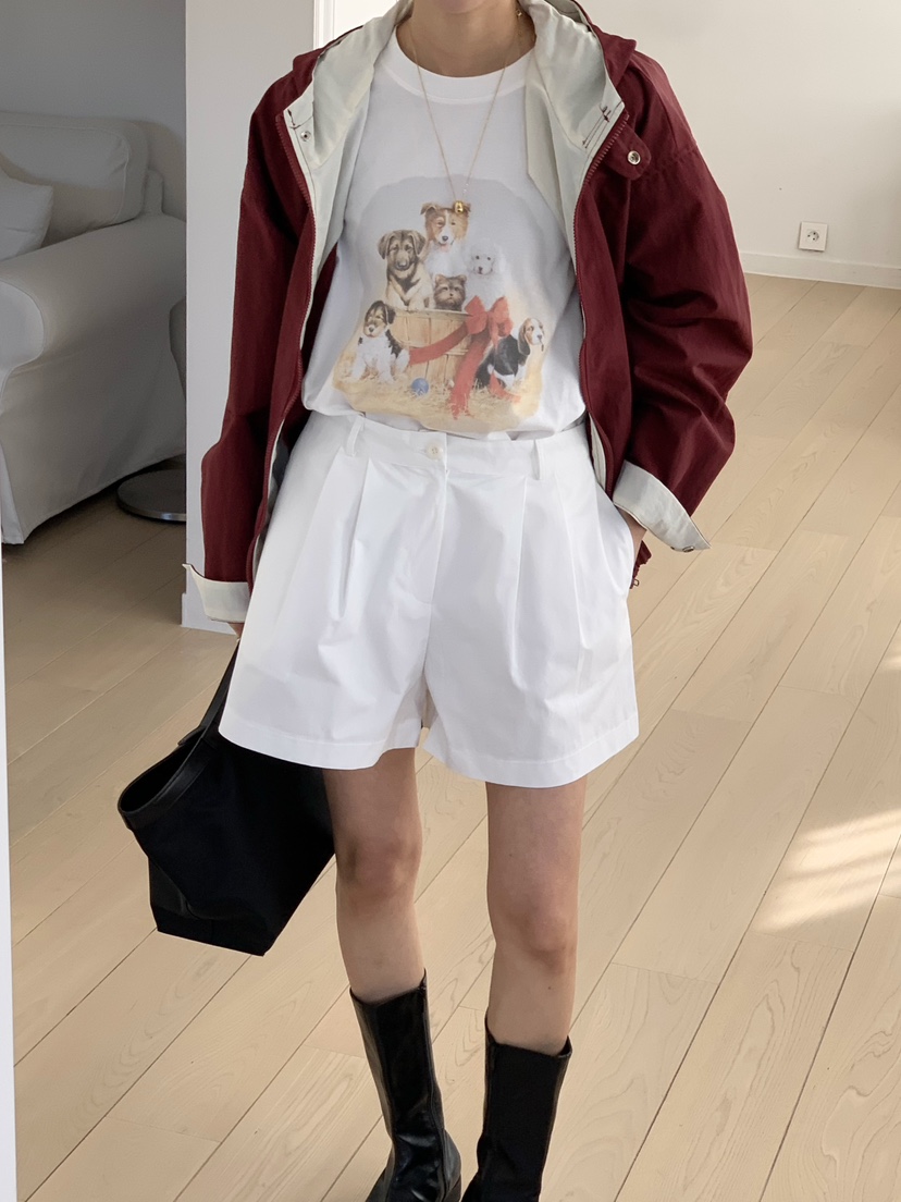 WOOD東大門代購女裝新品真品熱賣時尚休閑人氣推薦短褲棉WOOD短褲