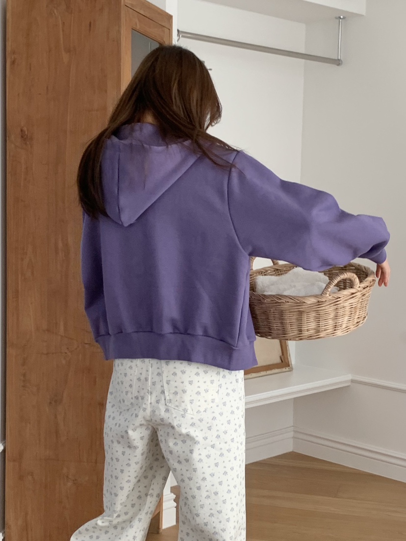 WOOD東大門直郵女裝新款職業推薦26春夏熱賣真品夾克拉鏈WOOD夾克