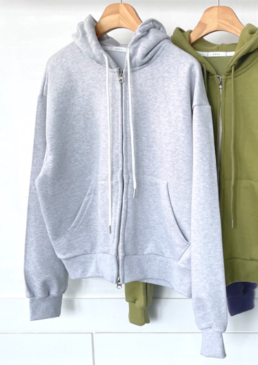 WOOD東大門直郵女裝新款職業推薦26春夏熱賣真品夾克拉鏈WOOD夾克圖色1