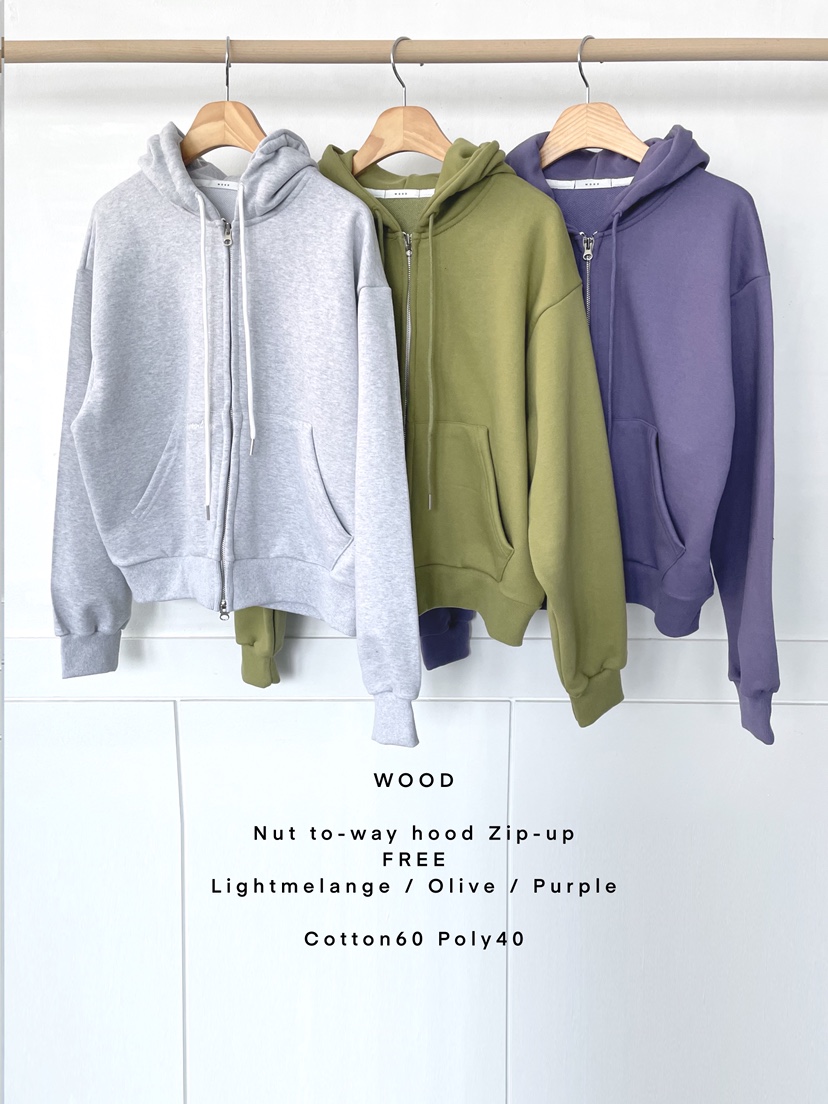 WOOD東大門直郵女裝新款職業推薦26春夏熱賣真品夾克拉鏈WOOD夾克圖色2左二色