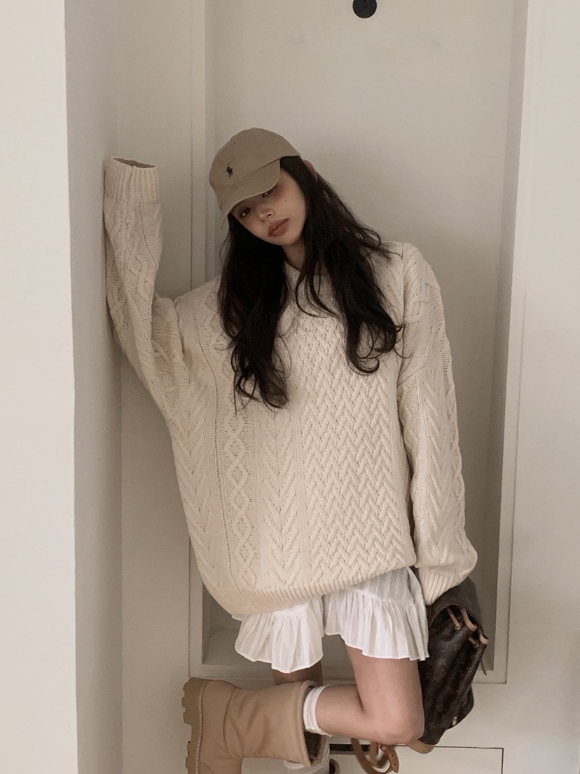 OURWAVE/OUR ROOM東大門實拍女士新款人氣推薦針織衫羊毛Our Wave/Our Room針織衫