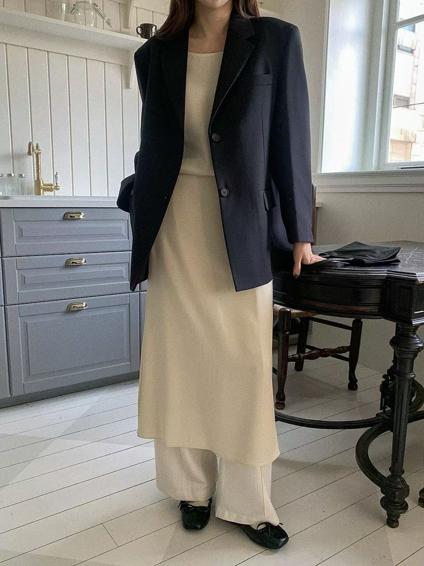 THE ABLE東大門實拍女士新款時尚職業休閑26春夏連衣裙褶皺THE ABLE/TA連衣裙