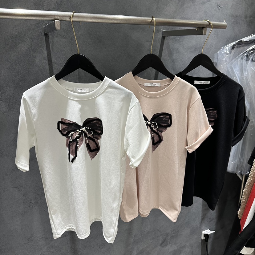 SOUIT東大門實拍女裝新款休閑時尚真品熱賣人氣推薦26春夏T恤SOUIT by mabel-LT恤圖色2左二色