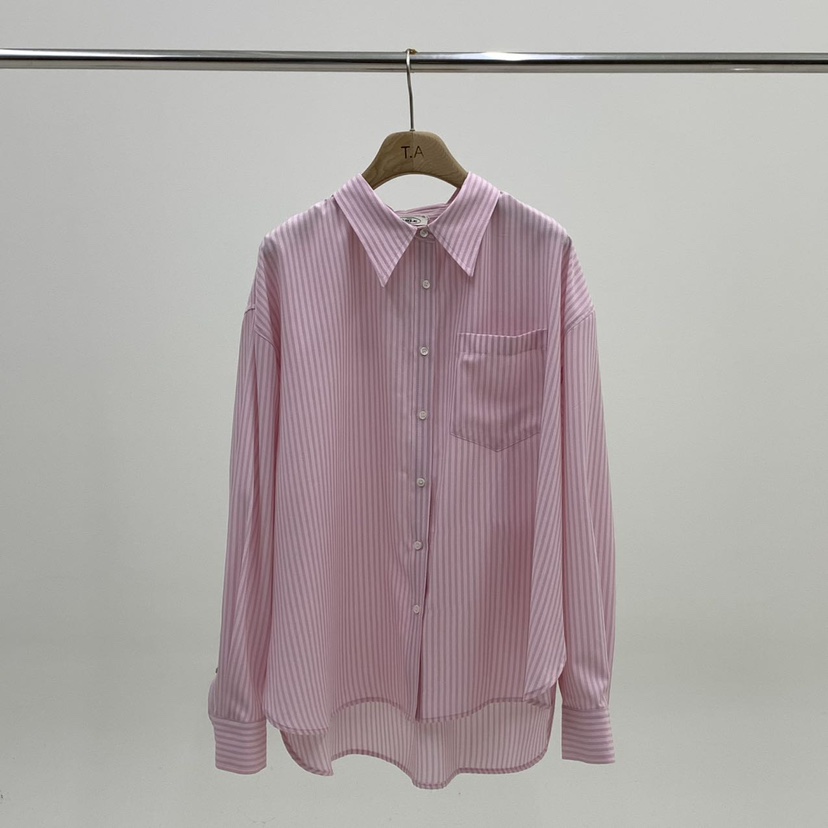 THE ABLE韓國直郵女士新款26春夏時尚休閑熱賣襯衫蕾絲衫THE ABLE/TA襯衫/蕾絲衫圖色1