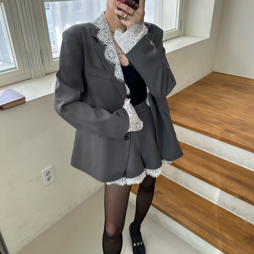 SOUIT東大門實拍女士新款人氣26春夏職業時尚推薦真品裙褲SOUIT by mabel-L裙褲