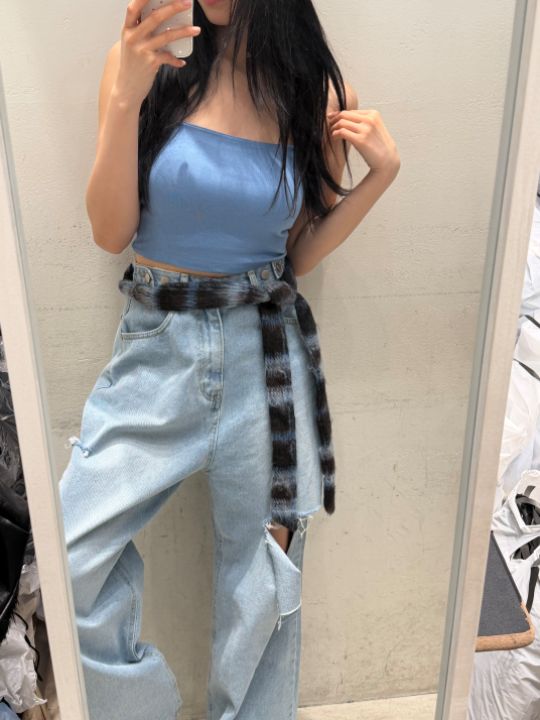 mars韓國代購女裝新款26春夏推薦真品休閑時尚人氣吊帶背心mars吊帶/背心