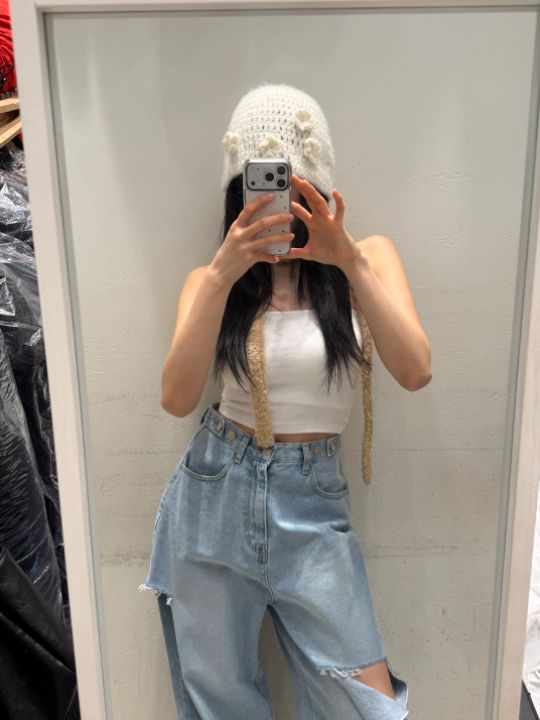 mars韓國代購女裝新款26春夏推薦真品休閑時尚人氣吊帶背心mars吊帶/背心