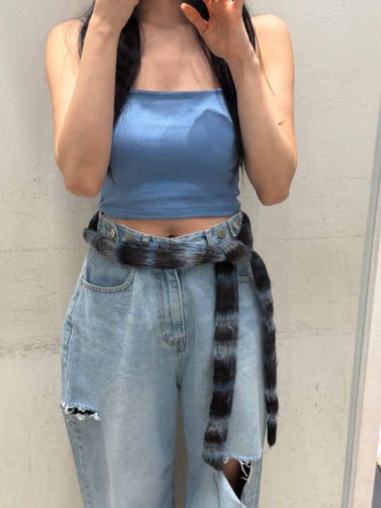 mars韓國代購女裝新款26春夏推薦真品休閑時尚人氣吊帶背心mars吊帶/背心