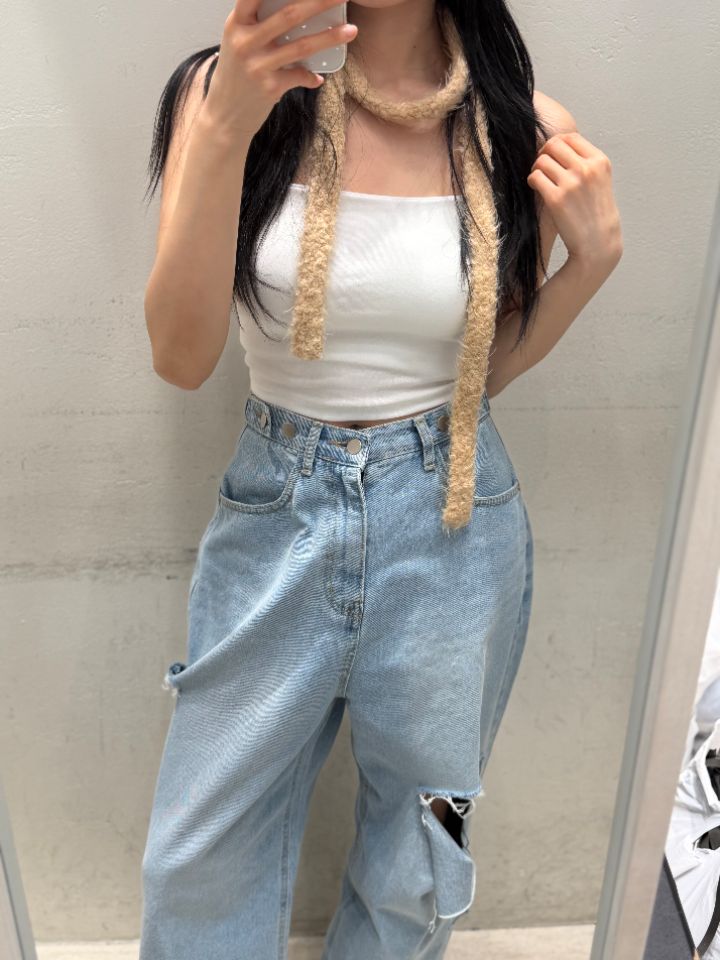 mars韓國代購女裝新款26春夏推薦真品休閑時尚人氣吊帶背心mars吊帶/背心