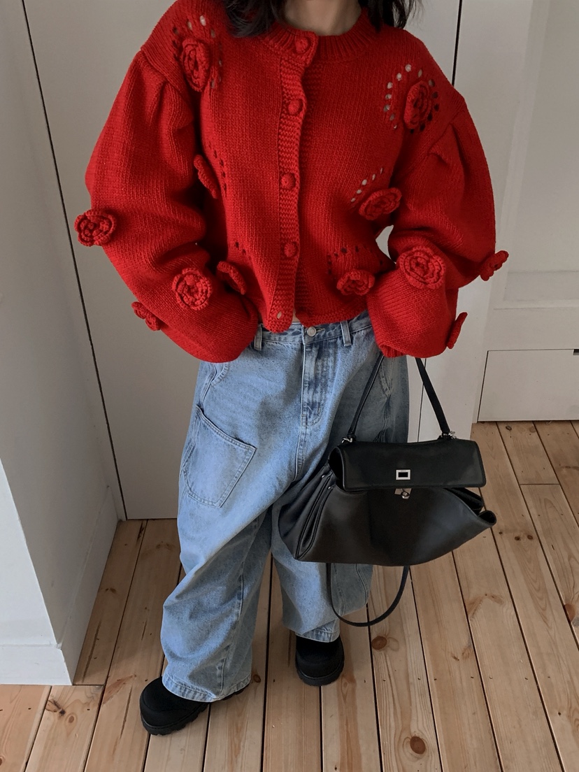 OURWAVE/OUR ROOM東大門代購女士新款熱賣真品牛仔褲口袋Our Wave/Our Room牛仔褲