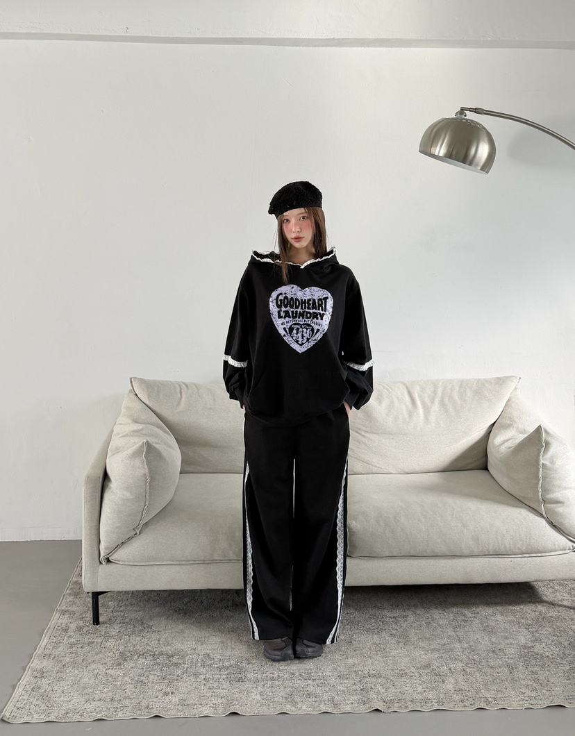 LOVABLE韓國代購女裝新款推薦26春夏時尚真品職業人氣衛衣LOVABLE衛衣