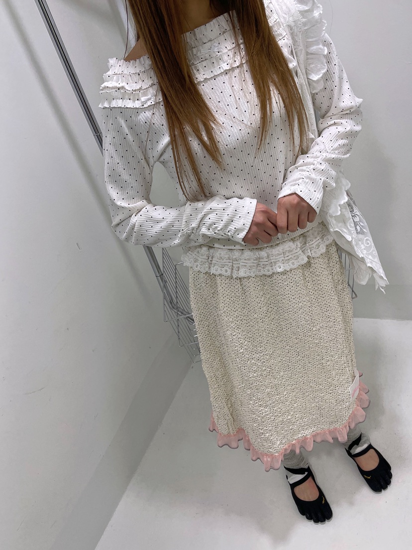 BOUTIQUE-L韓國代購女裝新品真品職業熱賣26春夏半身裙中短裙BOUTIQUE-L半身裙/中短裙