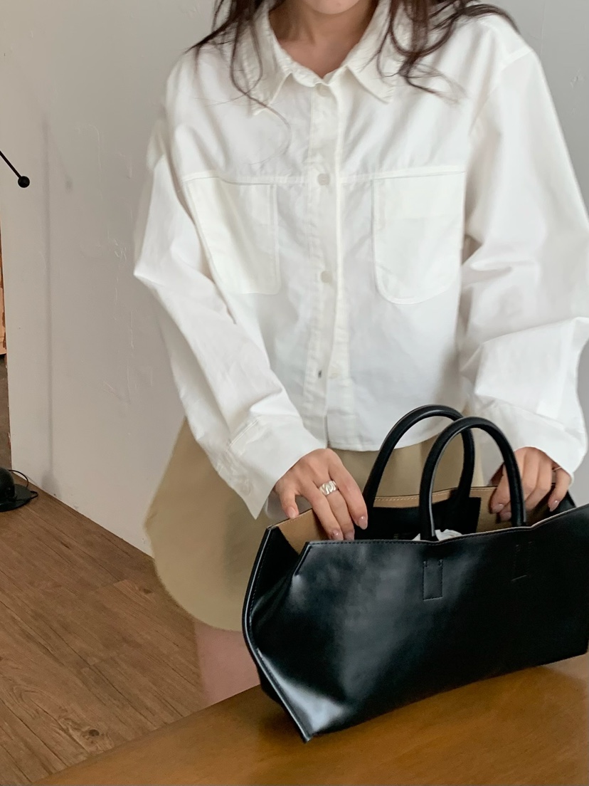 BLEECKER東大門代購女裝新款人氣休閑26春夏職業襯衫蕾絲衫BLEECKER襯衫/蕾絲衫