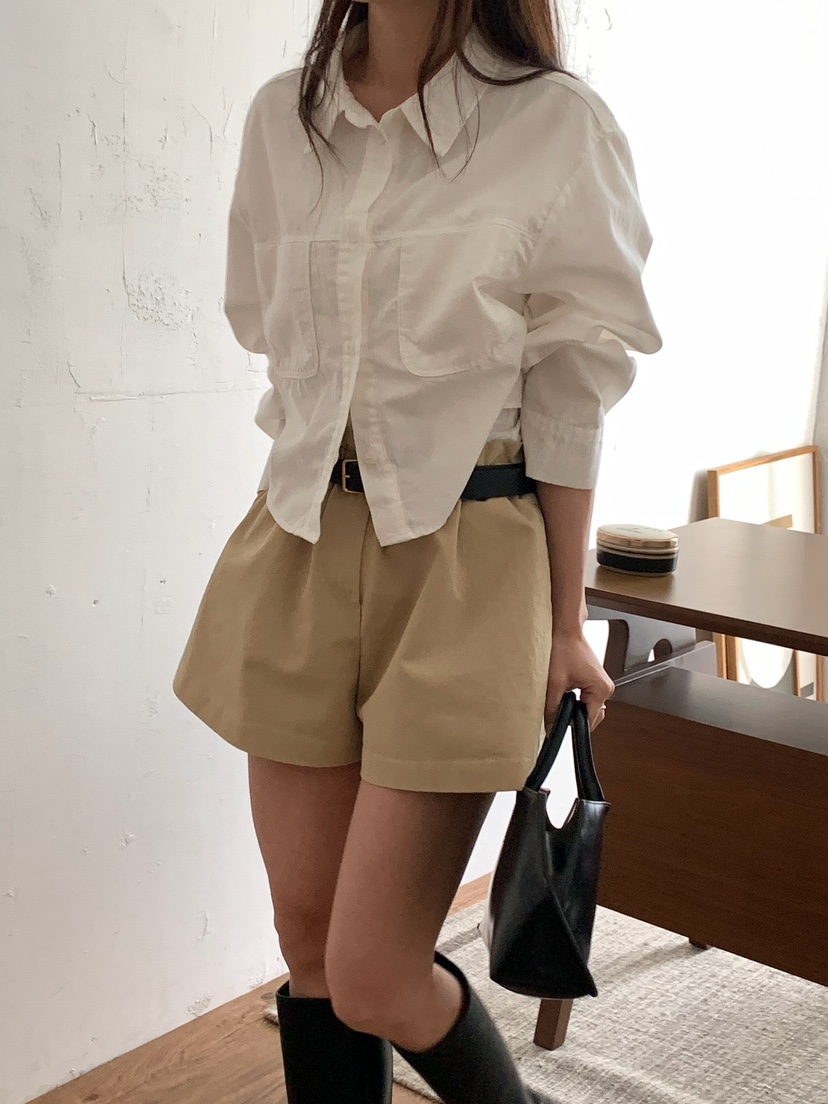 BLEECKER東大門代購女裝新款人氣休閑26春夏職業襯衫蕾絲衫BLEECKER襯衫/蕾絲衫