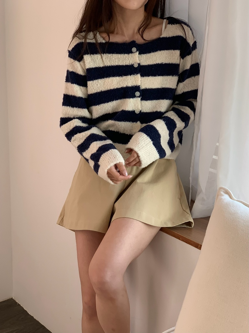 BLEECKER東大門實拍女士新品人氣熱賣26春夏職業真品針織衫BLEECKER針織衫