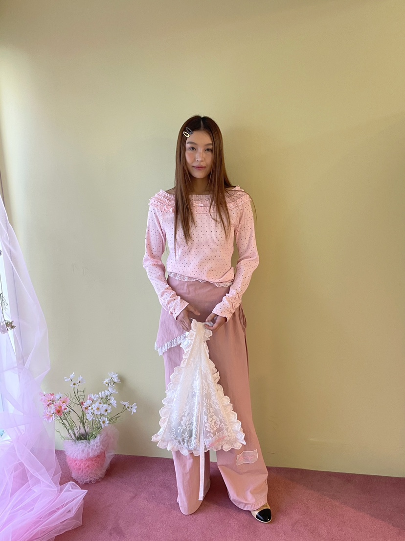 BOUTIQUE-L東大門代購女裝新品推薦職業人氣真品長袖T恤BOUTIQUE-L長袖T恤