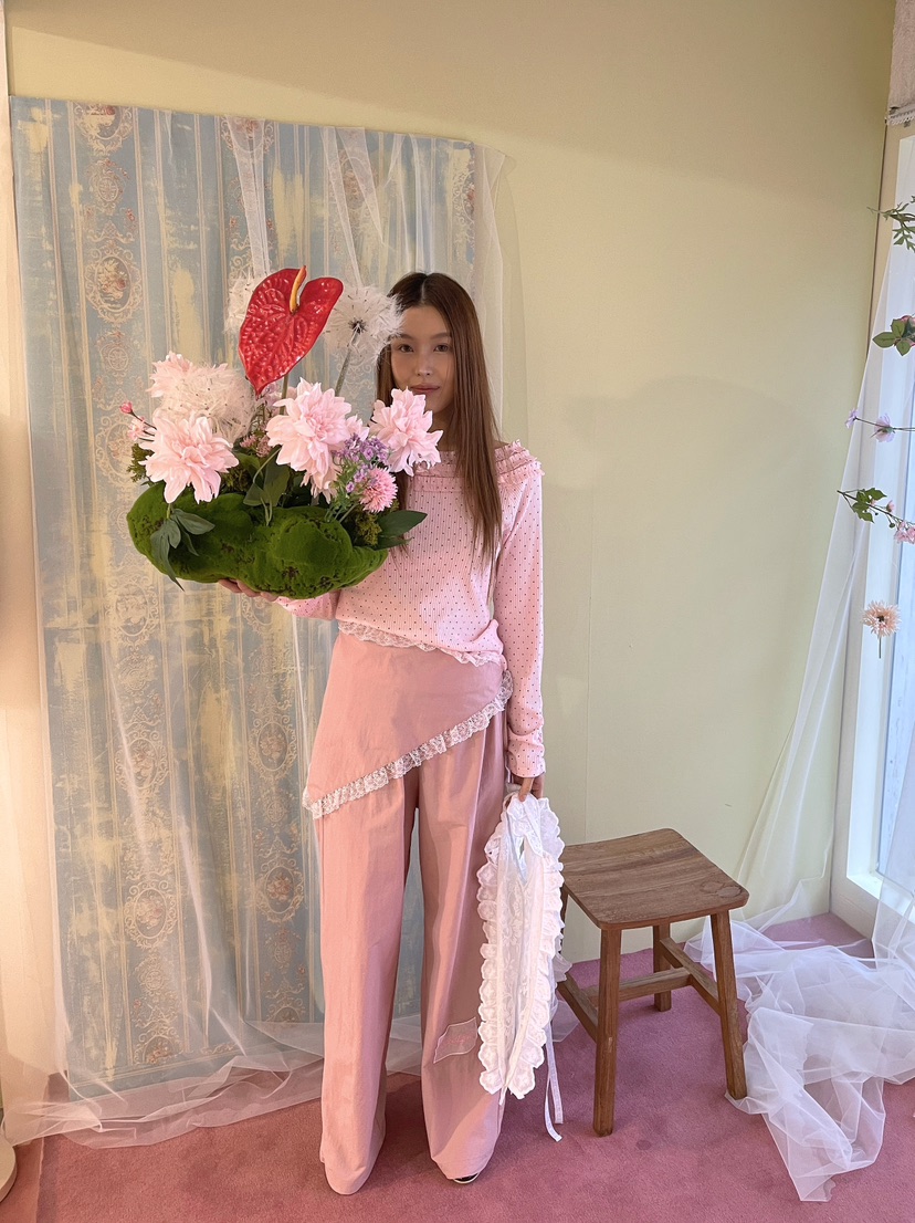 BOUTIQUE-L東大門代購女裝新品推薦職業人氣真品長袖T恤BOUTIQUE-L長袖T恤