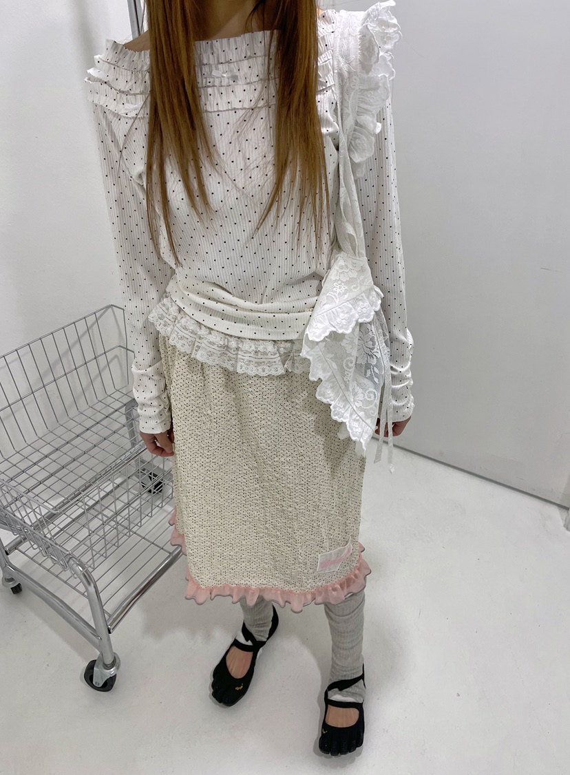 BOUTIQUE-L東大門代購女裝新品推薦職業人氣真品長袖T恤BOUTIQUE-L長袖T恤