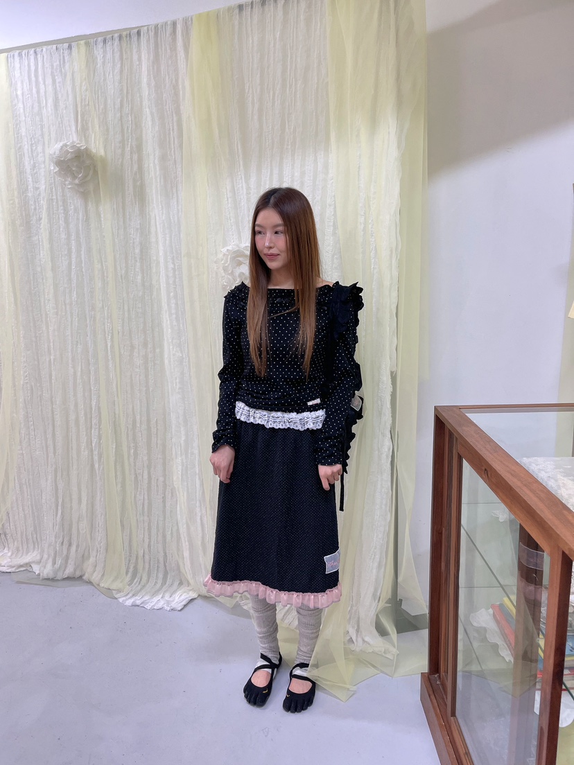 BOUTIQUE-L東大門代購女裝新品推薦職業人氣真品長袖T恤BOUTIQUE-L長袖T恤