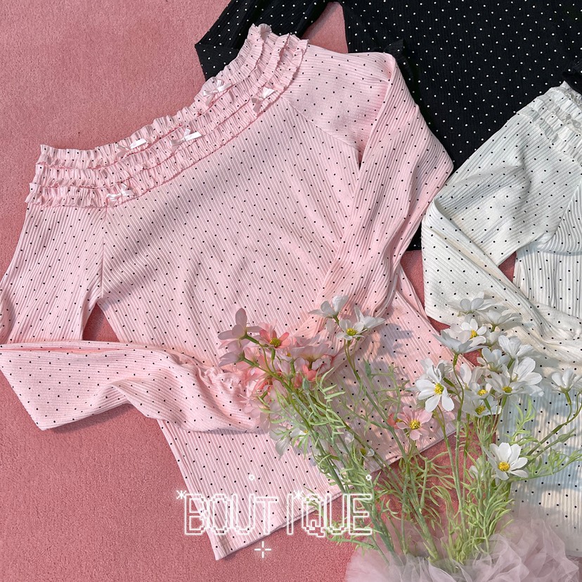 BOUTIQUE-L東大門代購女裝新品推薦職業人氣真品長袖T恤BOUTIQUE-L長袖T恤圖色3