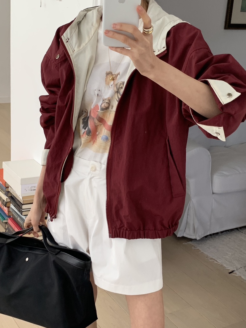 WOOD韓國直郵女士新款熱賣推薦職業人氣真品時尚26春夏夾克WOOD夾克